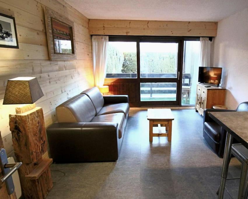 Apartamento Studio Avec Coin Montagne Au Pied Des Pistes Megève Exterior foto